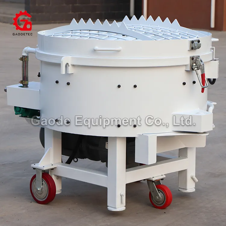 GAODETEC GRM100 Low-Maintenance Refractory Pan Mixer For Refractory Concretes